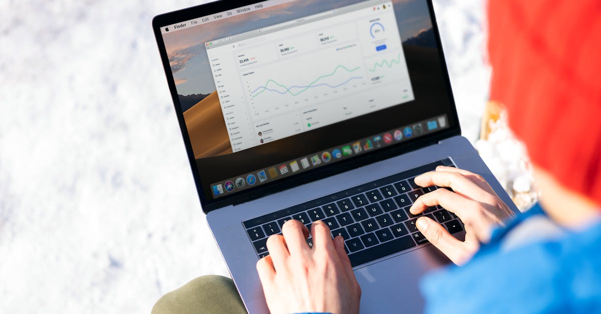 A newsletter analytics dashboard on a laptop.